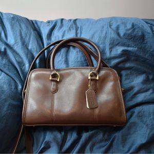 Rare Vintage Coach Beaumont Bag #9871 - Mahogany